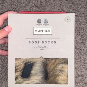 Hunter boot sock